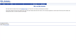 Desktop Screenshot of dsl-anbieter.info
