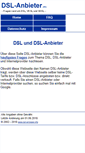 Mobile Screenshot of dsl-anbieter.info