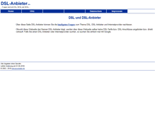 Tablet Screenshot of dsl-anbieter.info