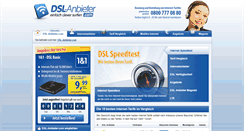 Desktop Screenshot of dsl-anbieter.com